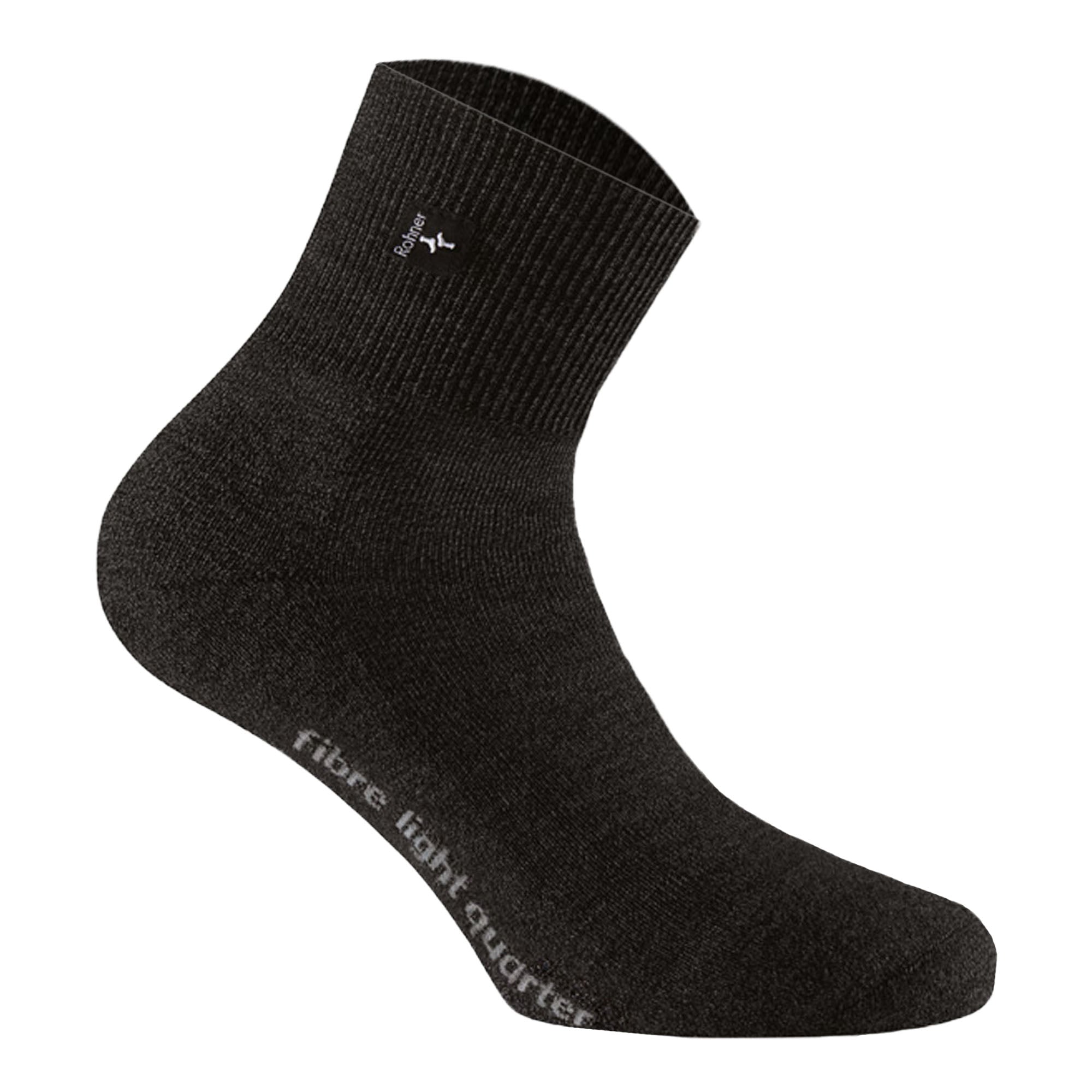 Rohner Advanced Socks Unisex Quarter Trekking Socks - Fibre Light Quarter