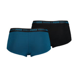 PUMA Damen Mini Shorts - Iconic, Soft Cotton Modal Stretch, 2er Pack
