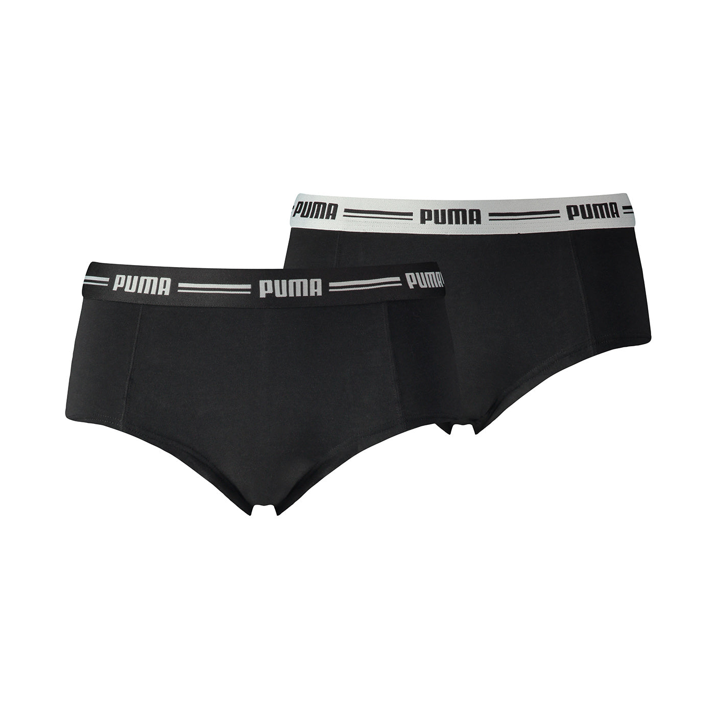 PUMA Ladies Mini Shorts - Iconic, Soft Cotton Modal Stretch, Pack