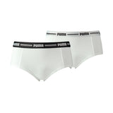 PUMA Damen Mini Shorts - Iconic, Soft Cotton Modal Stretch, 2er Pack