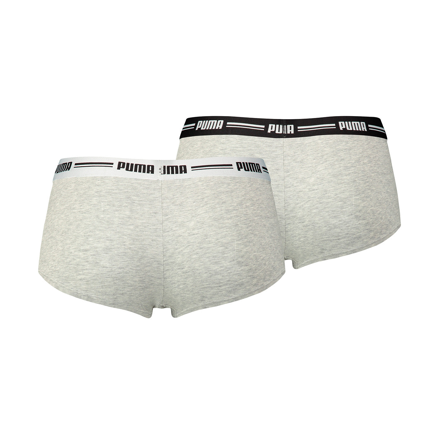 PUMA Damen Mini Shorts - Iconic, Soft Cotton Modal Stretch, Vorteilspack