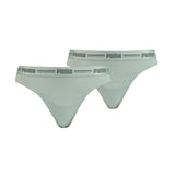PUMA Damen String - Iconic, Soft Cotton Modal Stretch, 2er Pack