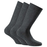 Rohner Basic Unisex Socks, 3-pack - Cotton II, short socks, basic, solid color