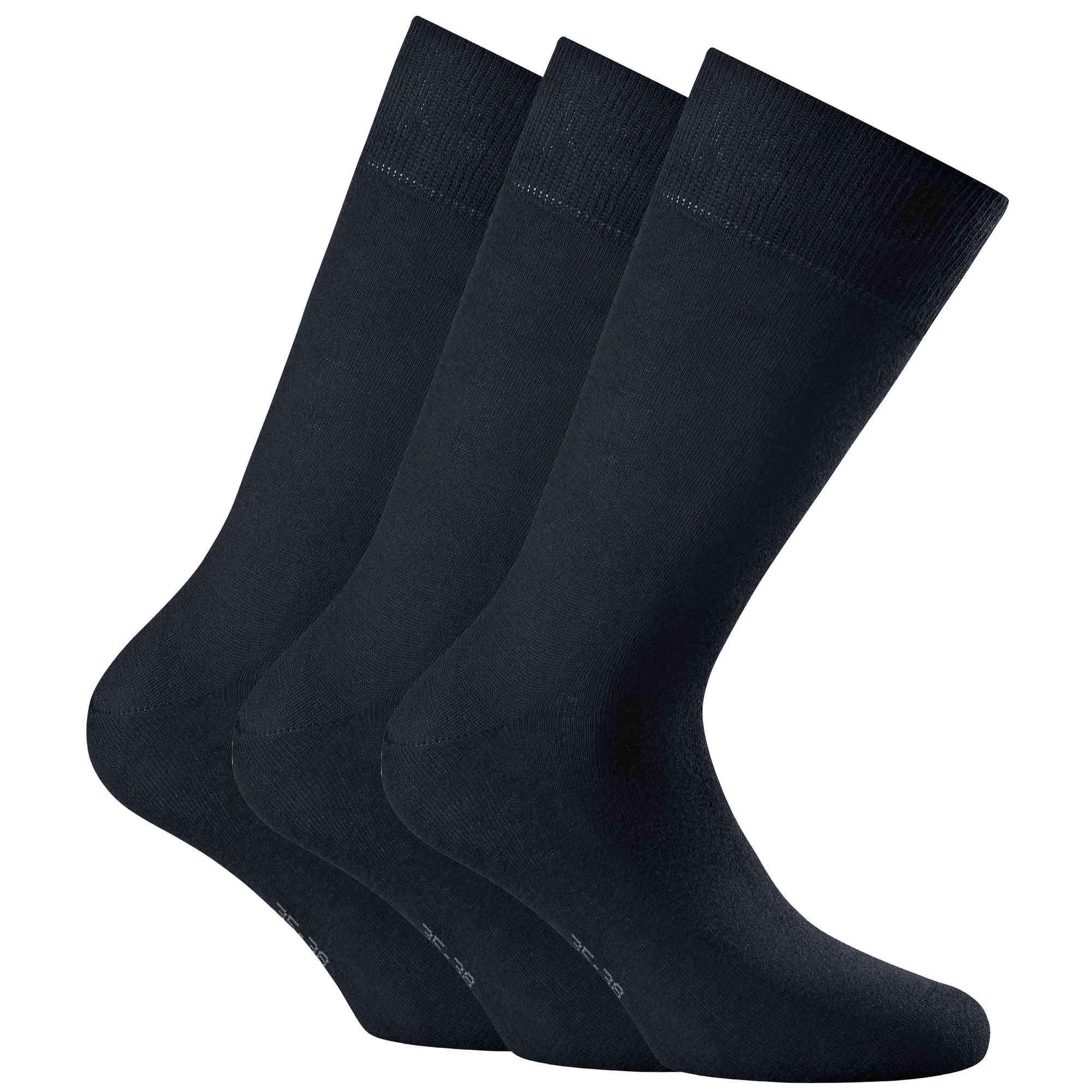 Rohner Basic Unisex Socken, Multipack - Cotton II, Kurzsocken, Basic, einfarbig