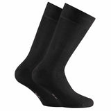 Rohner Basic Unisex Socken, 2er Pack - Bambus, Kurzsocken