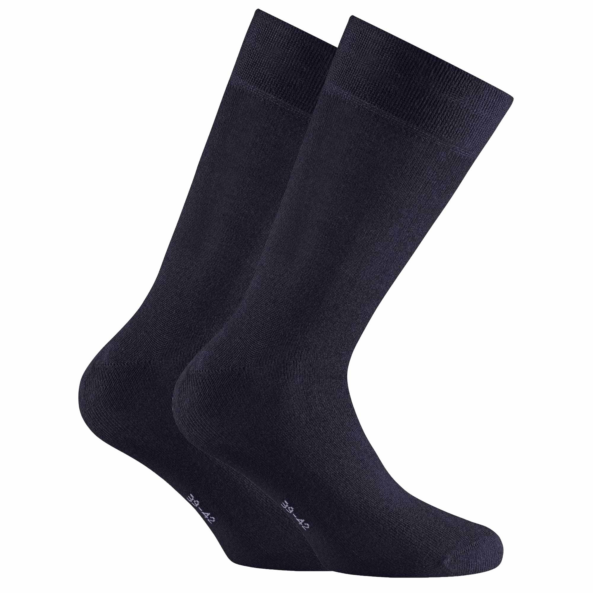 Rohner Basic Unisex Socken, 2er Pack - Bambus, Kurzsocken