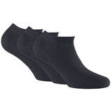 Rohner Basic Unisex Sneaker Socks, 3-pack - Bamboo