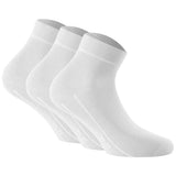 Rohner Basic Unisex Quarter Socken, 3er Pack - Sneaker Plus, Baumwolle