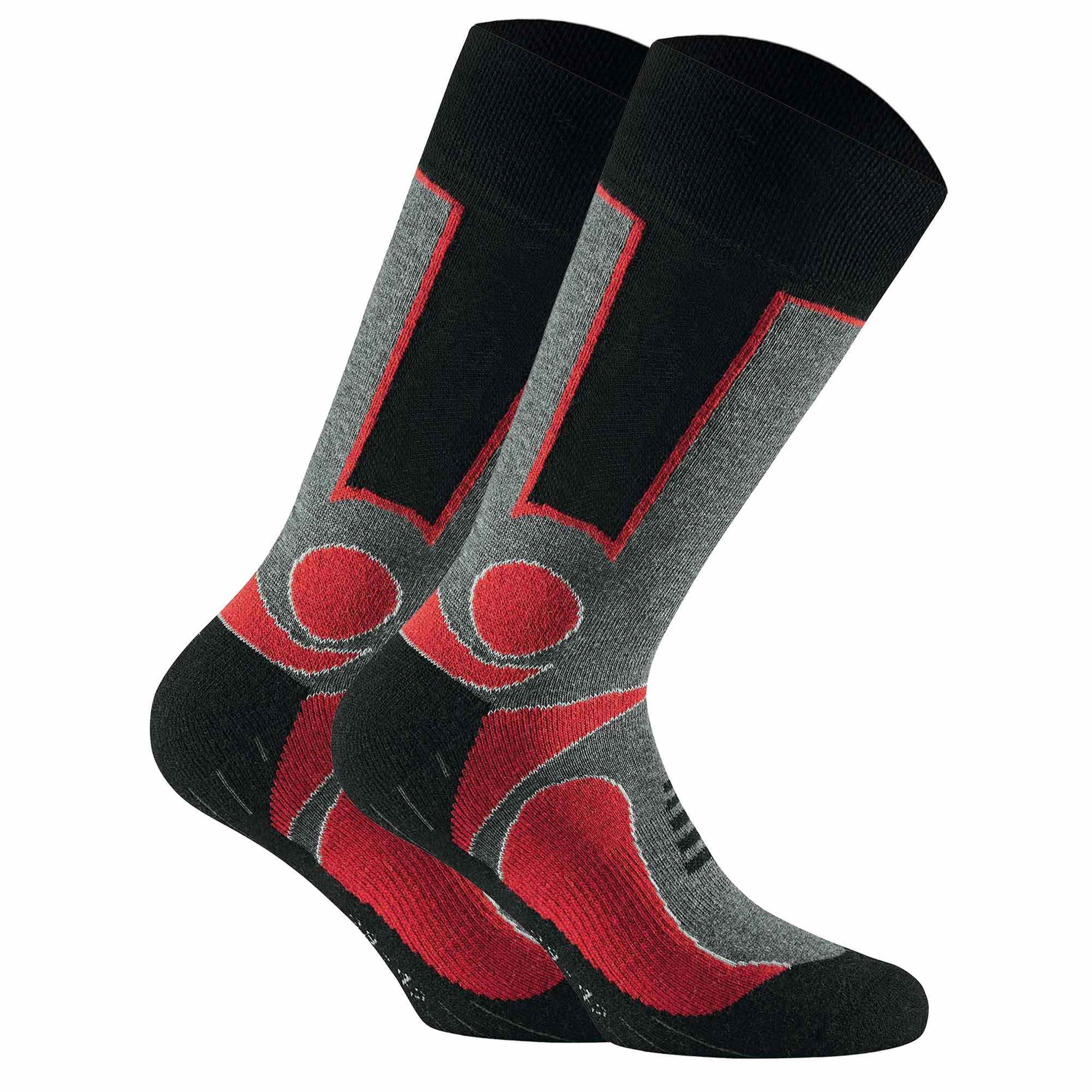 Rohner Basic Unisex Trekking Socken, 2er Pack - Basic Outdoor Socks, Sportsocken