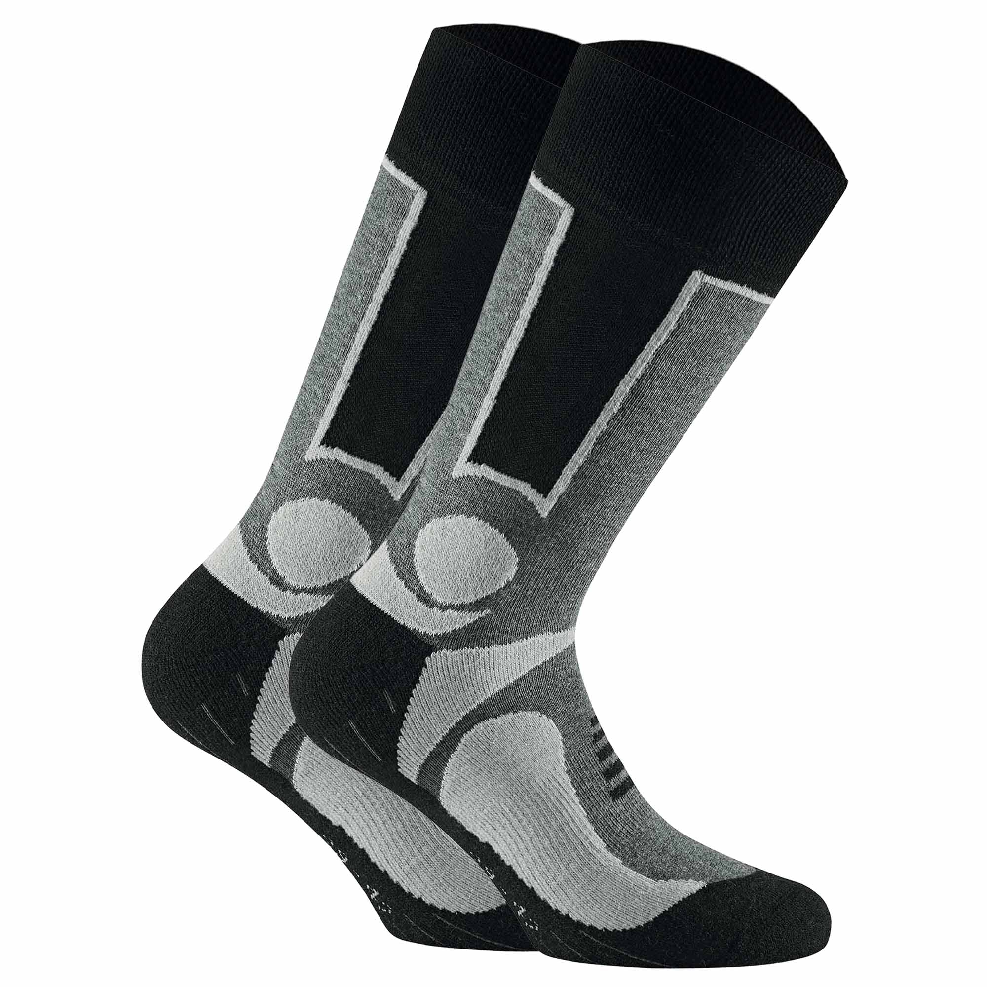 Rohner Basic Unisex Trekking Socken, 2er Pack - Basic Outdoor Socks, Sportsocken