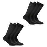 Rohner Basic Unisex Sports Socks, 6-pack - Basic Sport, solid color