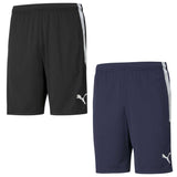 PUMA Men's Shorts - Teamliga Training Shorts, Logo, Polyester, short