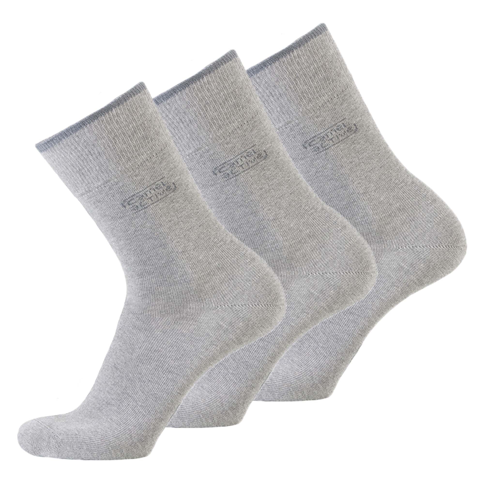 camel active Men's Socks, 3-pack - Basic Socks, Organic Cotton
