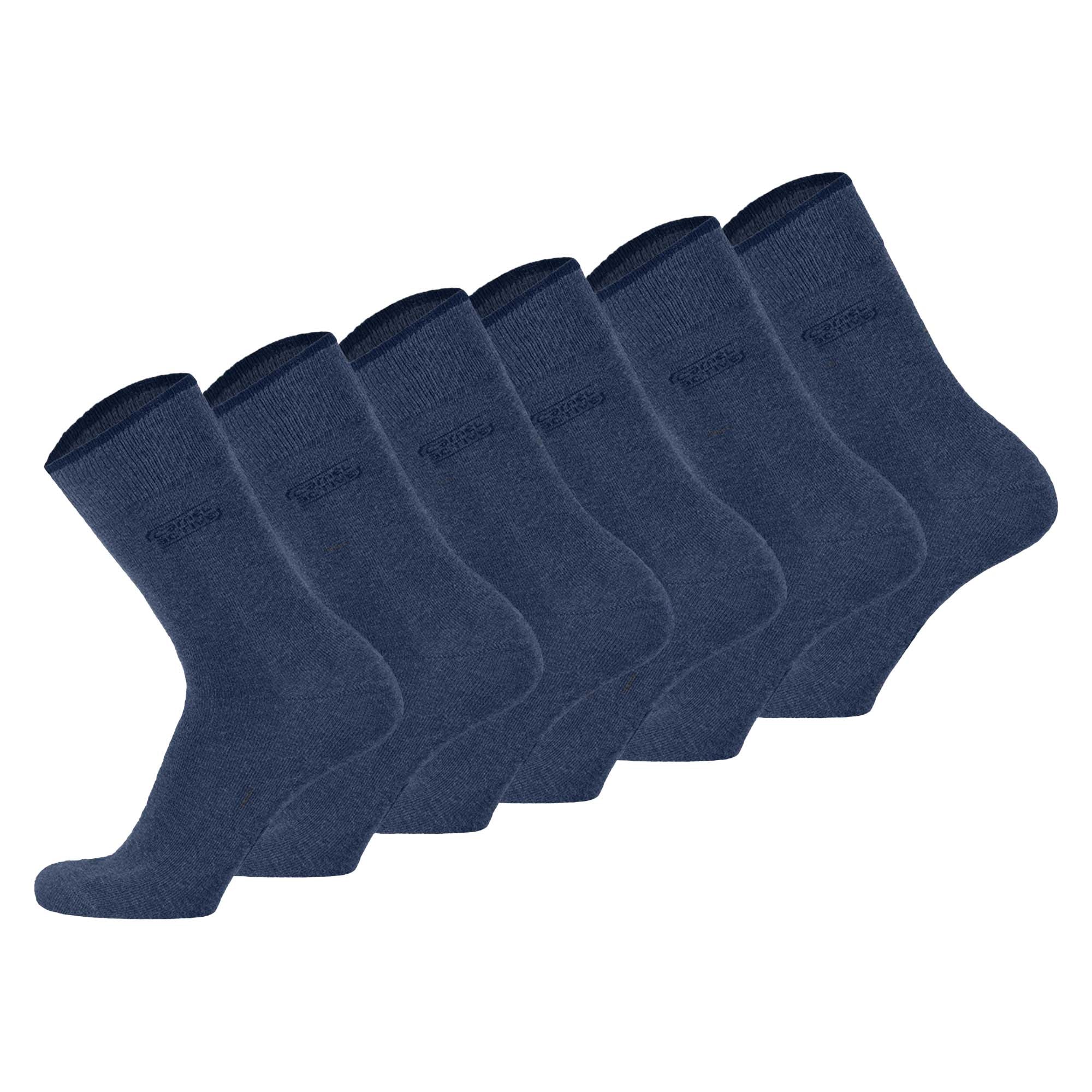 camel active Men's Socks, 6-pack - Basic Socks, Organic Cotton