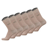 camel active Men's Socks, 6-pack - Basic Socks, Organic Cotton