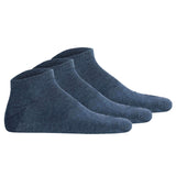 camel active Herren Sneakersocken, 3er Pack - Basic Socken, Bio-Baumwolle
