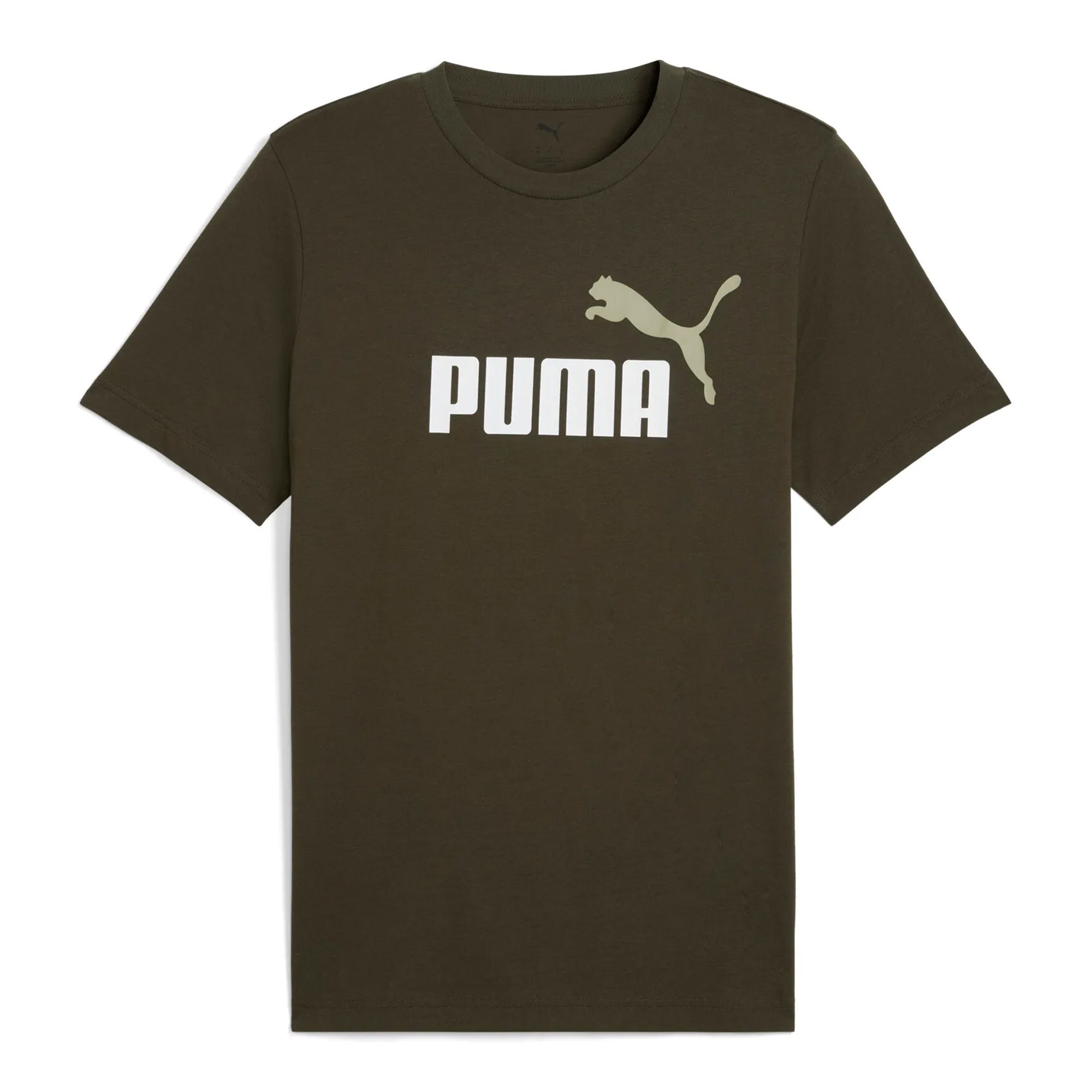 PUMA Men's T-Shirt - ESS 2 Colour No. 1 Logo Tee, round neck, short sleeve, uni