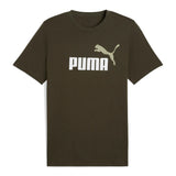 PUMA Men's T-Shirt - ESS 2 Colour No. 1 Logo Tee, round neck, short sleeve, uni