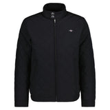 GANT Herren Steppjacke - QUILTED WINDCHEATER, Reißverschluss, Stehkragen, Logo