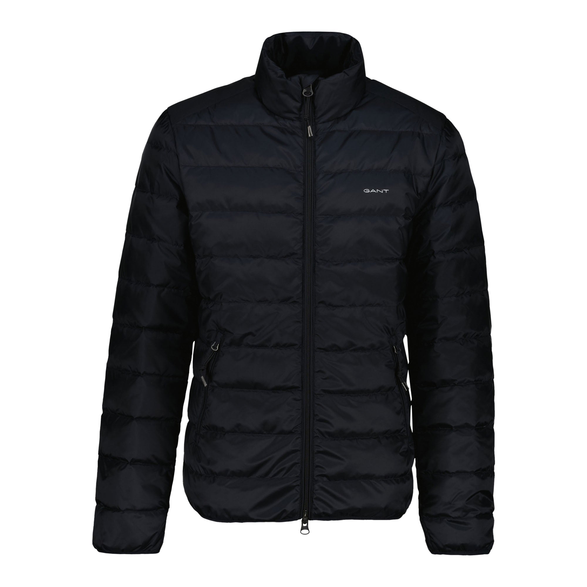 GANT Herren Daunenjacke - LIGHT DOWN JACKET, leichte Steppjacke, Stehkragen, Zip