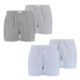 Levi's Herren Boxershorts im Vorteilspack - Web-Shorts, Baumwolle, einfarbig