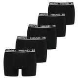 HEAD Herren Boxershorts, 5er Pack - Basic Boxer Trunks ECOM, Stretch Cotton