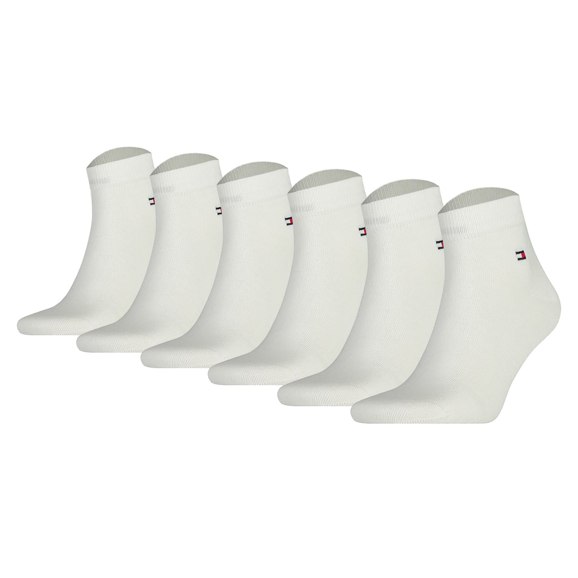 TOMMY HILFIGER Herren Socken, 6er Pack - Men's Quarter, ECOM