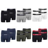 Levi's Herren Boxershorts, 4er Pack - Solid Basic Boxer Brief Organic, Logobund