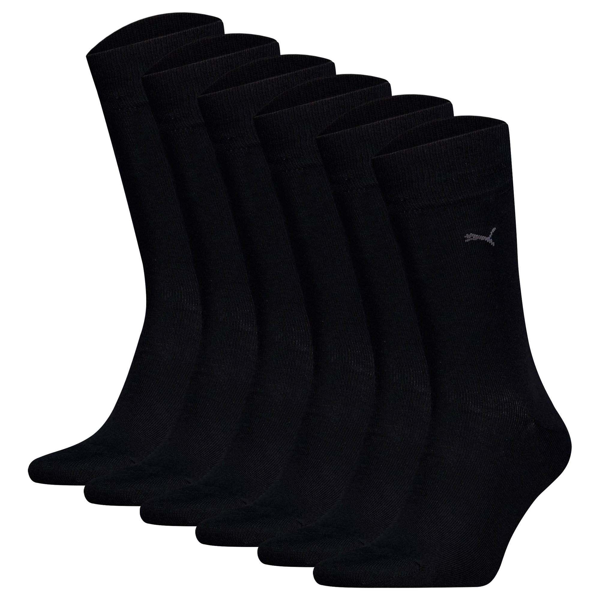 PUMA Herren Socken, 6er Pack -  Classic, Kurzsocken, Logo, einfarbig