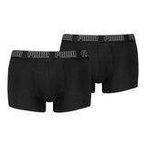PUMA Herren Boxershorts, 2er Pack - Everyday Trunks 2P, Cotton Stretch, einfarbig