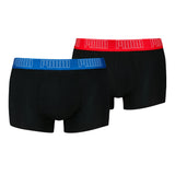 PUMA Herren Boxershorts, 2er Pack - Everyday Trunks 2P, Cotton Stretch, einfarbig
