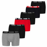 PUMA Herren Boxer Shorts, 6er Pack - Basic Boxer ECOM, Cotton Stretch, Everyday