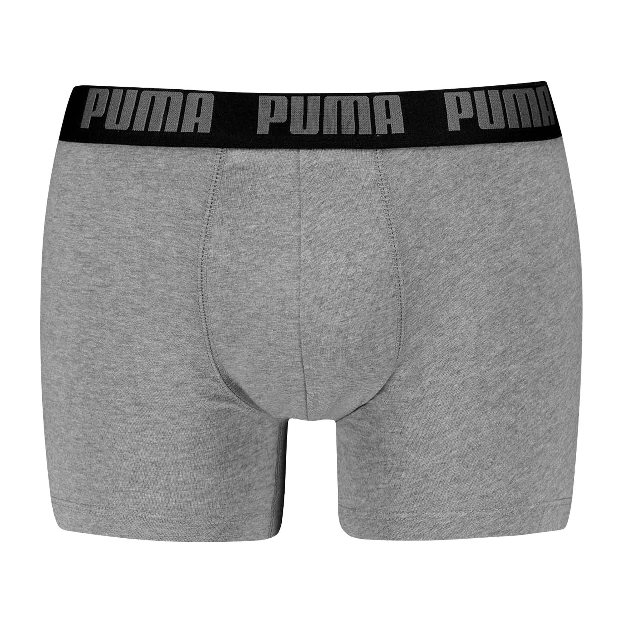 PUMA Men's Boxer Shorts, Pack of 6 - Basic Boxer ECOM, Cotton Stretch, Everyday
