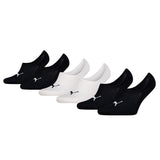 PUMA Unisex Füßlinge, 6er Pack - Footie Highcut, ECOM, einfarbig, Logo