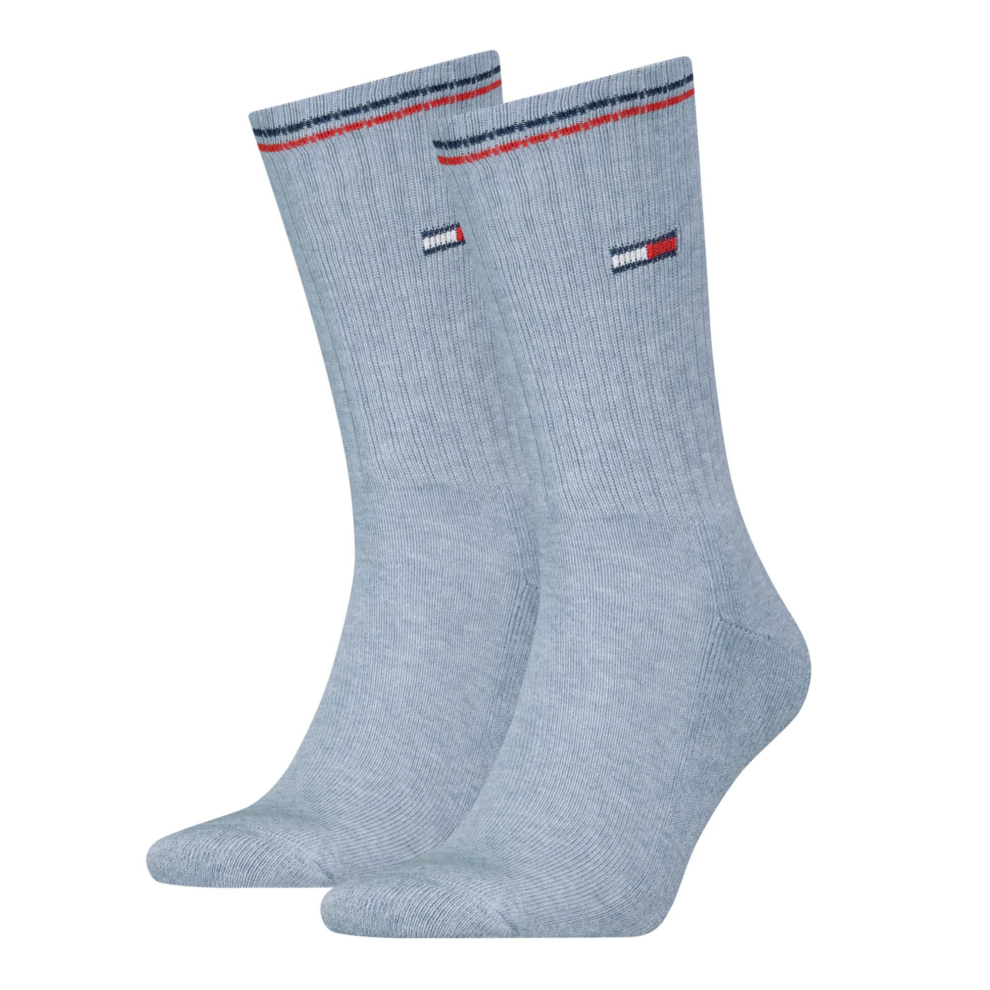 TOMMY HILFIGER Men Sports Socks, 2-pack - Iconic Sock, Tennis Socks