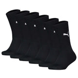 PUMA Kinder Socken 6er Pack - Easy Rider, ECOM, einfarbig, Logo
