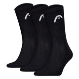 HEAD Unisex Socken, 3er Pack - All Sport Training Crew, Sportsocken, Logo