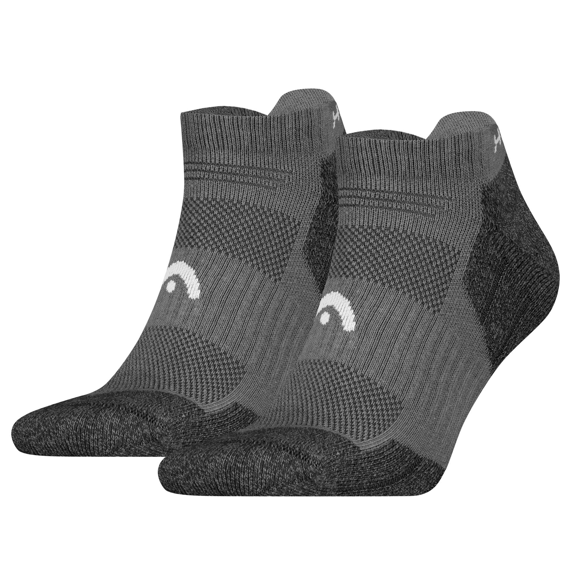 HEAD Unisex Sneaker-Wandersocken, 2er Pack - Hiking All Climates Sneaker 2P, Sportsocken, Logo