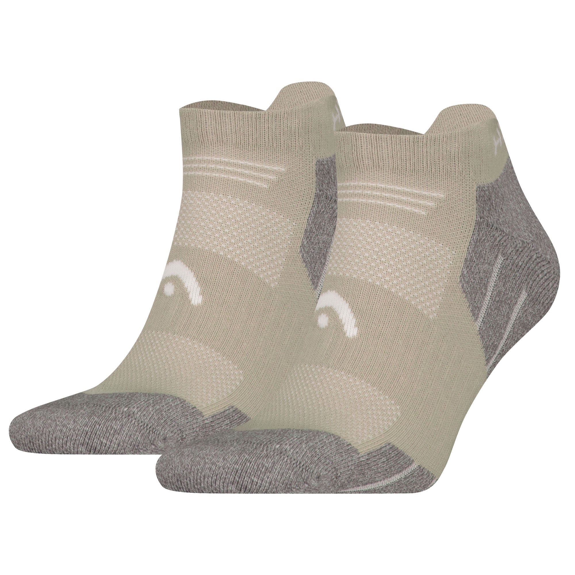 HEAD Unisex Sneaker-Wandersocken, 2er Pack - Hiking All Climates Sneaker 2P, Sportsocken, Logo