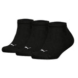 PUMA Kinder Sneakersocken, 3er Pack - Plain Sneaker 3P, Logo, einfarbig