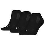 PUMA Unisex Sneakersocken, 3er Pack - Cushioned Sneaker 3P, Logo, einfarbig