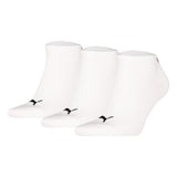 PUMA Unisex Sneakersocken, 3er Pack - Sneaker Plain 3P, Logo, einfarbig