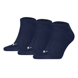 PUMA Unisex Sneakersocken, 3er Pack - Sneaker Plain 3P, Logo, einfarbig