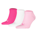 PUMA Unisex Sneakersocken, 3er Pack - Sneaker Plain 3P, Logo, einfarbig
