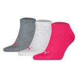 PUMA Unisex Sneakersocken, 3er Pack - Sneaker Plain 3P, Logo, einfarbig
