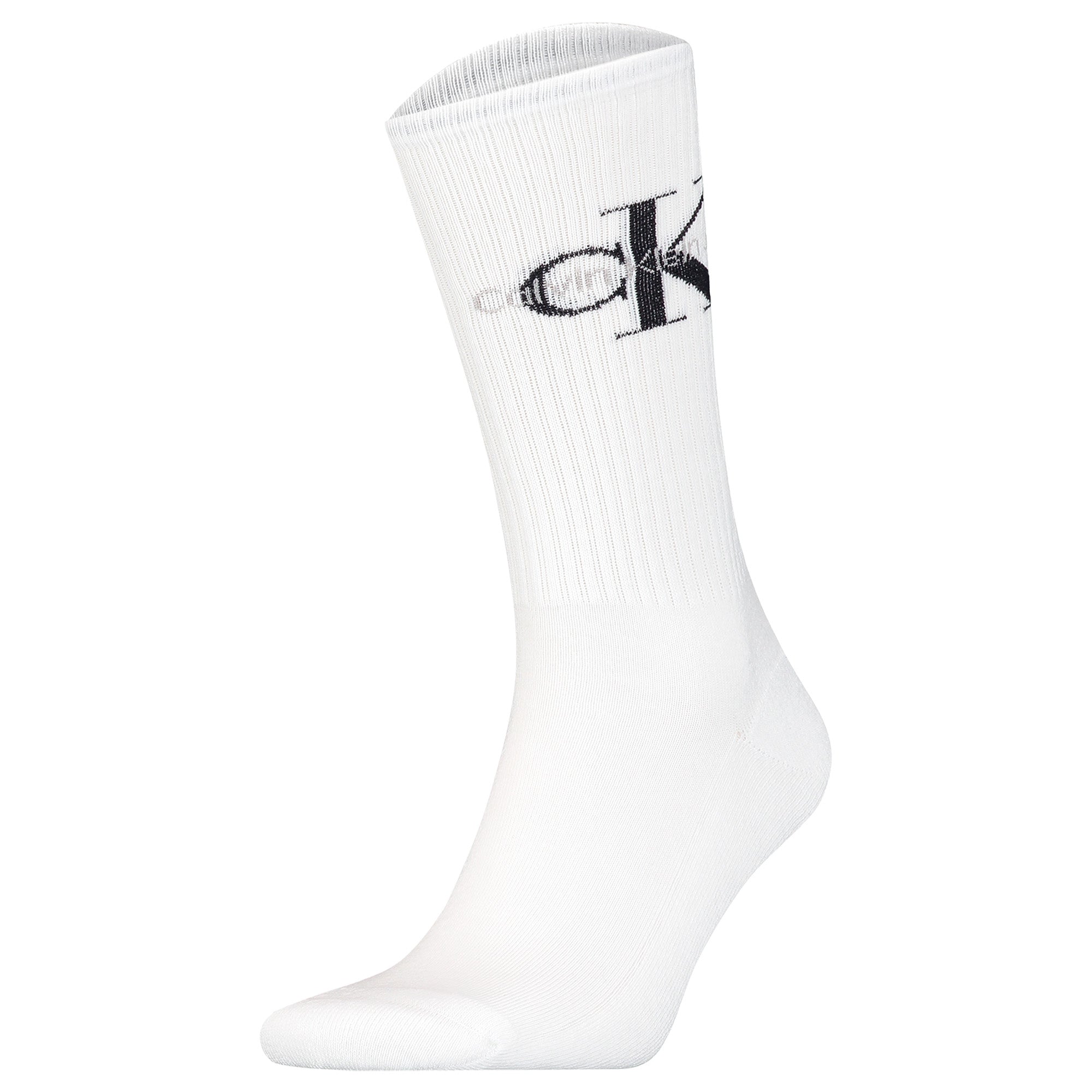 Calvin Klein Herren Socken, 4er Pack - Sock Monogram 4P, Logo, Tennissocken, ECOM