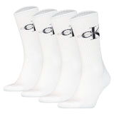 Calvin Klein Herren Socken, 4er Pack - Sock Monogram 4P, Logo, Tennissocken, ECOM