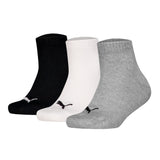 PUMA Kinder Quarter Socken, 3er Pack - Plain Quarter 3P, Logos, einfarbig