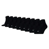 PUMA Unisex Quarter Socken, 9er Pack - Quarter Plain ECOM 9P, Logo, einfarbig