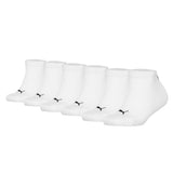 PUMA Kinder Sneakersocken 6er Pack - Plain Sneaker ECOM 6P, Logo, einfarbig